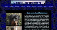 Desktop Screenshot of denalirottweilers.com