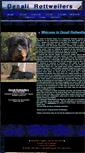 Mobile Screenshot of denalirottweilers.com